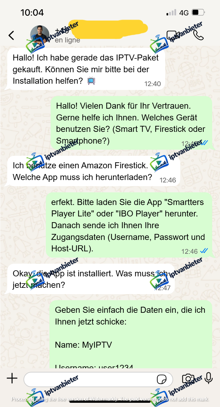 WhatsApp Installation Hilfe Screenshot 1