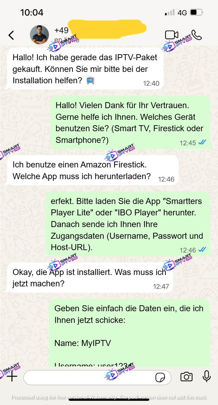 WhatsApp Installation Hilfe Screenshot 1