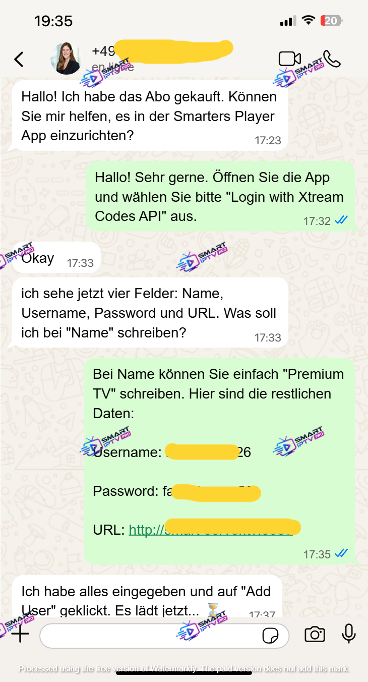 WhatsApp Smarters Player Screenshot 7