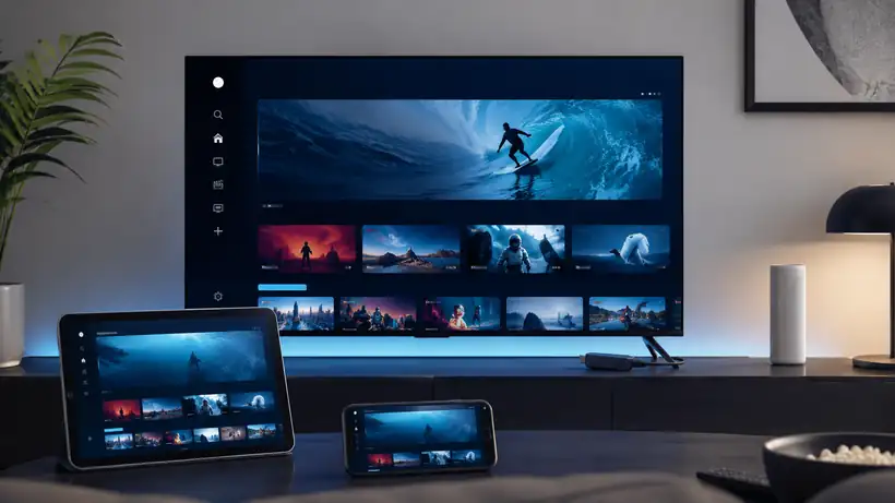 IPTV Zuhause auf Smart TV