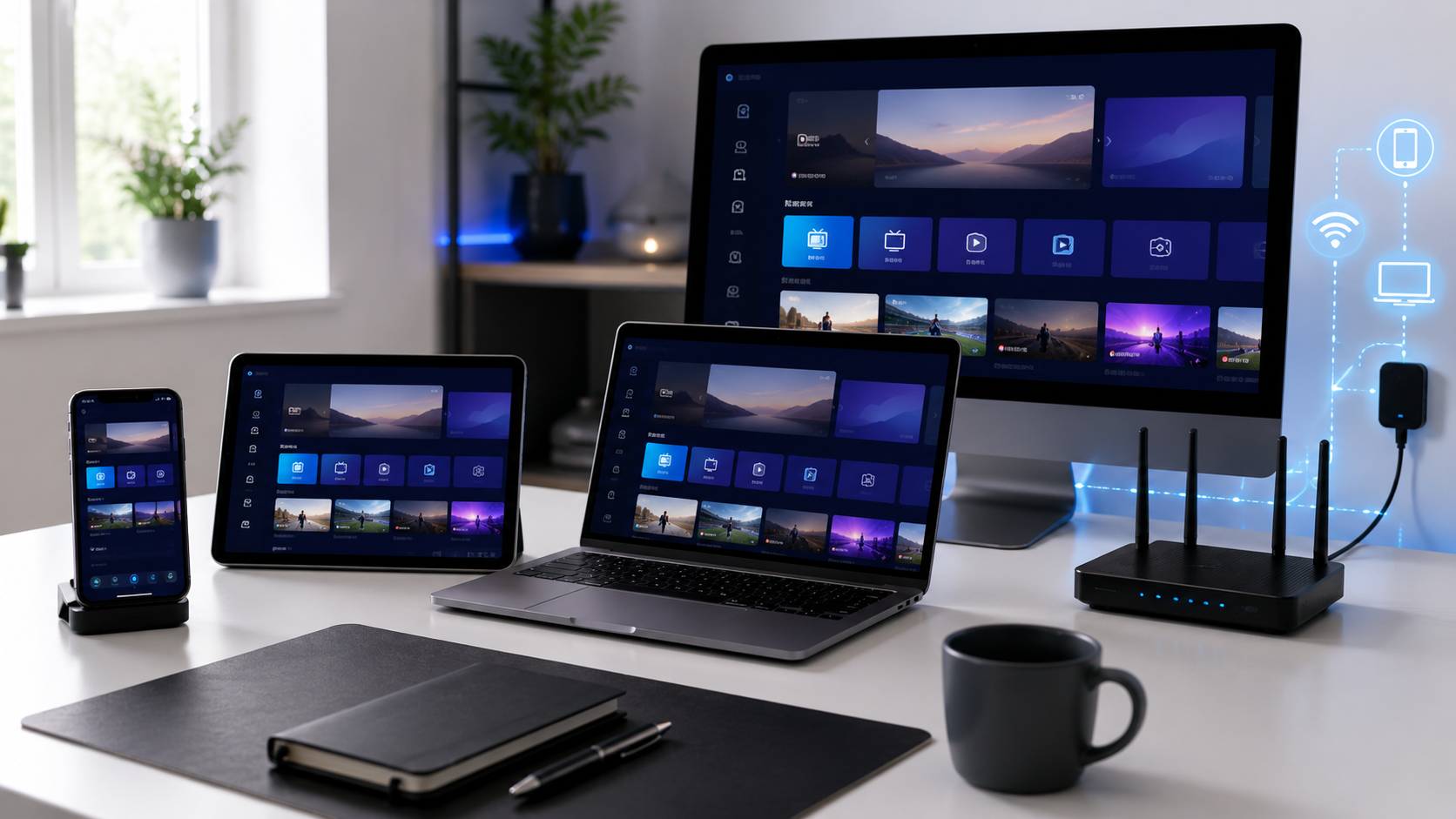 IPTV Geräte Smartphone Tablet Laptop Windows und Mac im Vergleich
