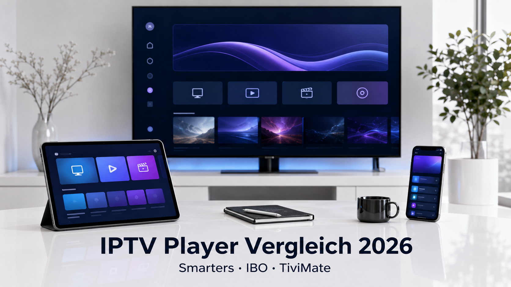 IPTV Player Vergleich 2026: Smarters, IBO Player Pro oder TiviMate?