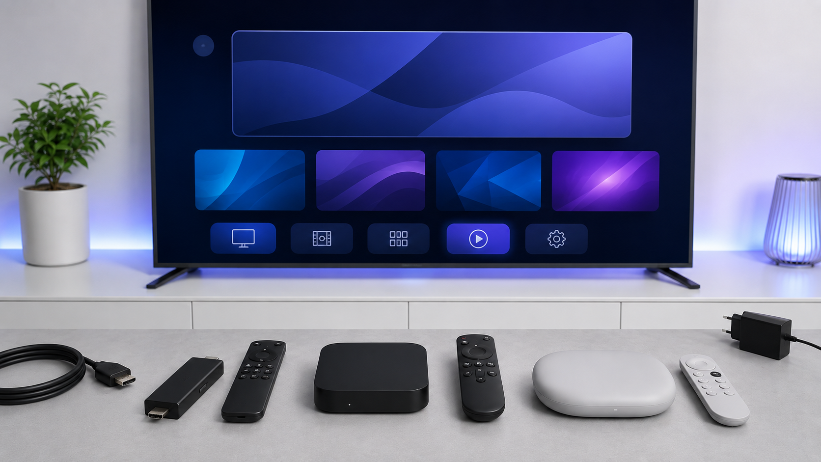 Fire TV Stick Android TV und Google TV als externe IPTV Geräte