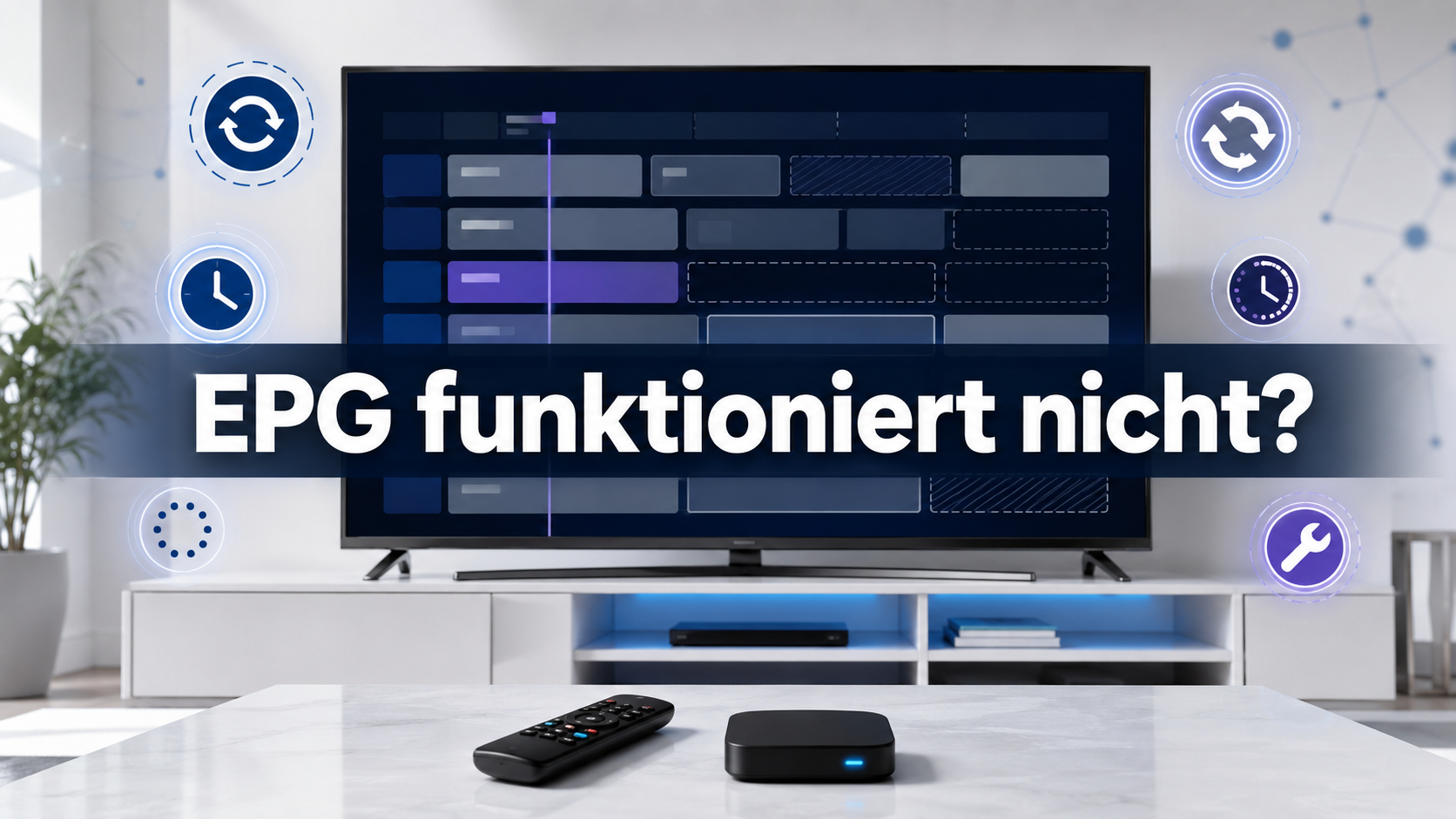 IPTV EPG funktioniert nicht 2026: Ursachen und Lösungen